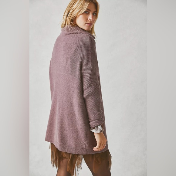 𝓯𝓹 Free People ~ ✨ Host Pick ✨ Ottoman Slouchy Tunic in Nutmeg - Picture 4 of 5